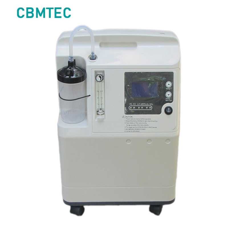 Factory Price Portable Low Noise 1-10L Home Oxygen Concentrator with Nebulizer