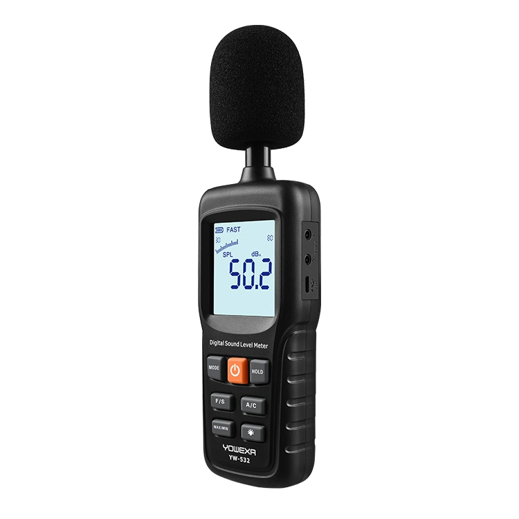 Yw-532 Hand-Held Sound Decibel Testing Audio Noise Measure Device