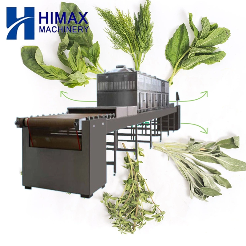 Industrial Microwave Dryer Sterilization Machine Tea Flower Drying Machine Equipment