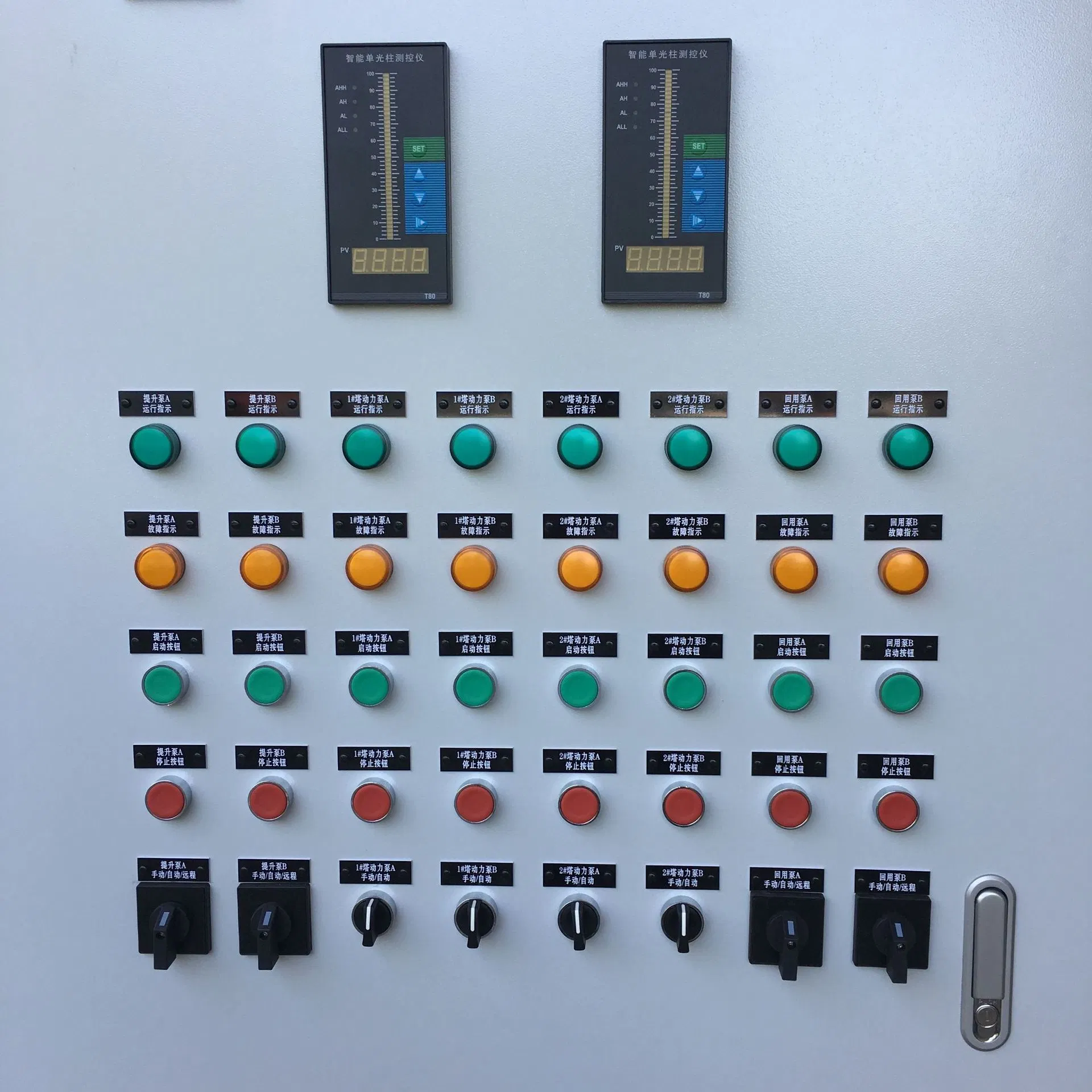 PLC Siemens S7 y Panel de control PLC de instrumentos con Remote I/P Panel de la caja de Control Industrial PLC