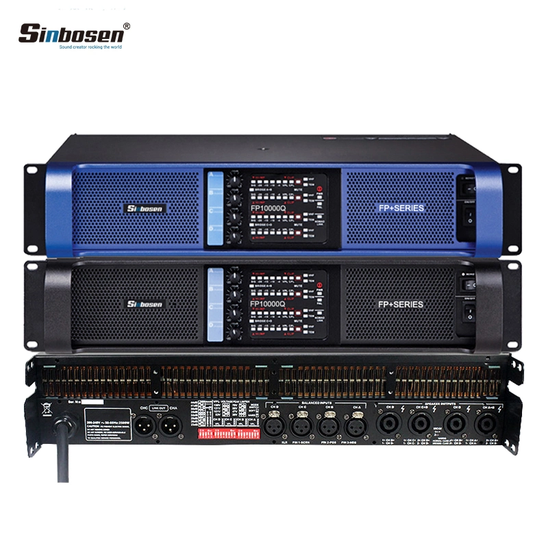 Guangzhou Audio Amplifier Professional Power Amplifier 1000W Amplifier Fp10000q 4 Channel