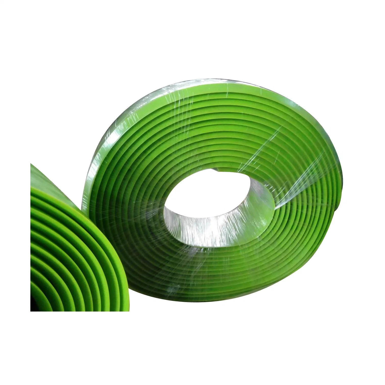 Green Color Duro 60 Conveyor Belt Side Skirting Urethane Rubber