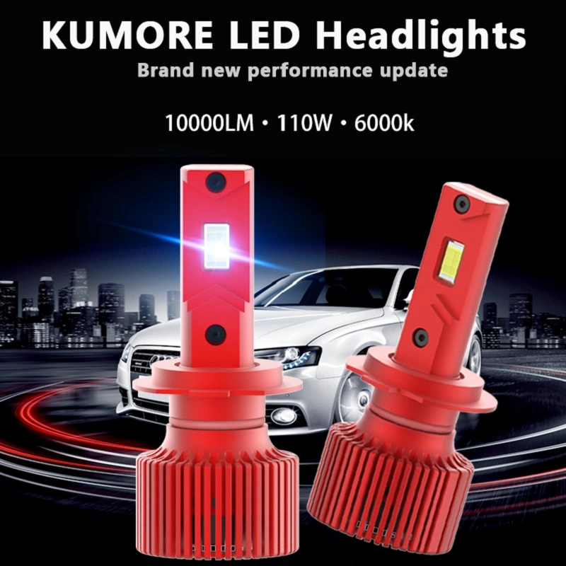High Power 110W Auto LED Headlight Bulb Factory Car Head Lamp for Trucks High Brightness