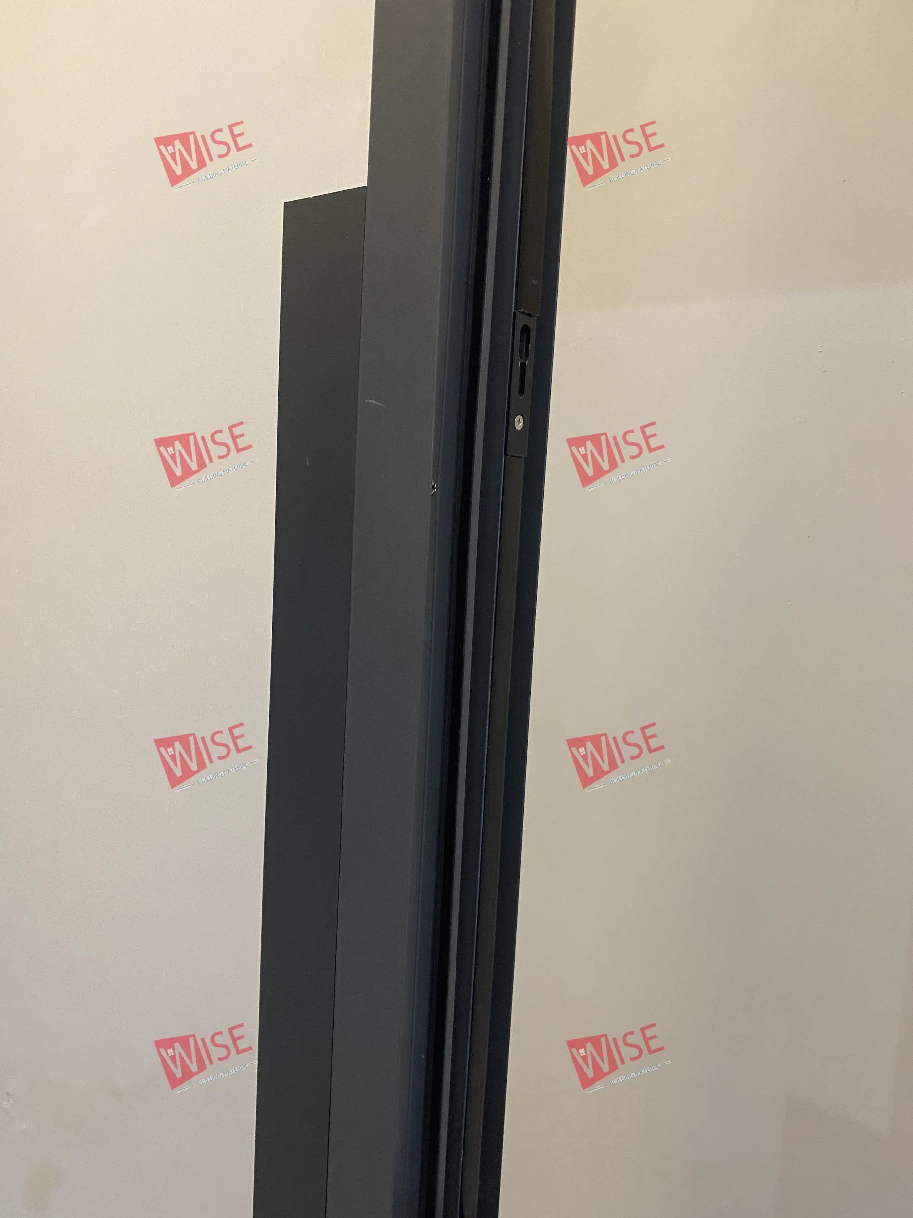 Multi Door Linkage Slide Automatic Security Aluminum Tempered Glass Sliding Door for Exterior Narrow Frame