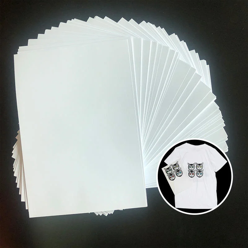 Heat Transfer Paper 8.5 X 14 Inches 100 Sheets Sublimation Paper Compatible with Inkjet Printer 120GSM for Digital Printing