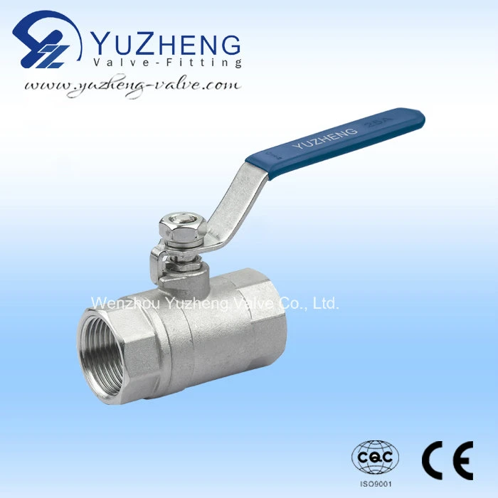 2 PC Oil Gas Pipe Valve Thread Screw Floating Ball Valve