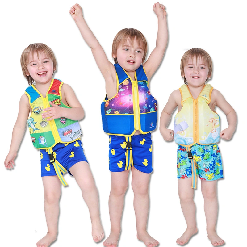 Floation Swimsuit Buoyancy Swimwear Kids Swim Vest Life Jacket