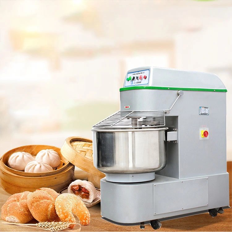 Industrial Pizza Bread 200kg Flour Mixer Kneader Machines Big Dough Mixers