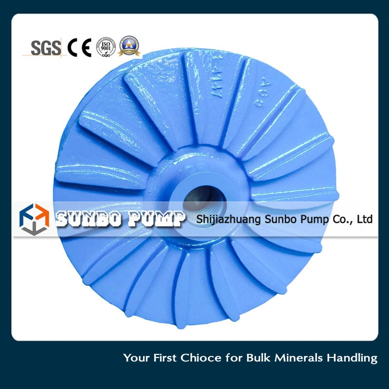 Hydraulic Centrifugal Fracuring Pumps Parts Impeller with High Abrasive Resistance