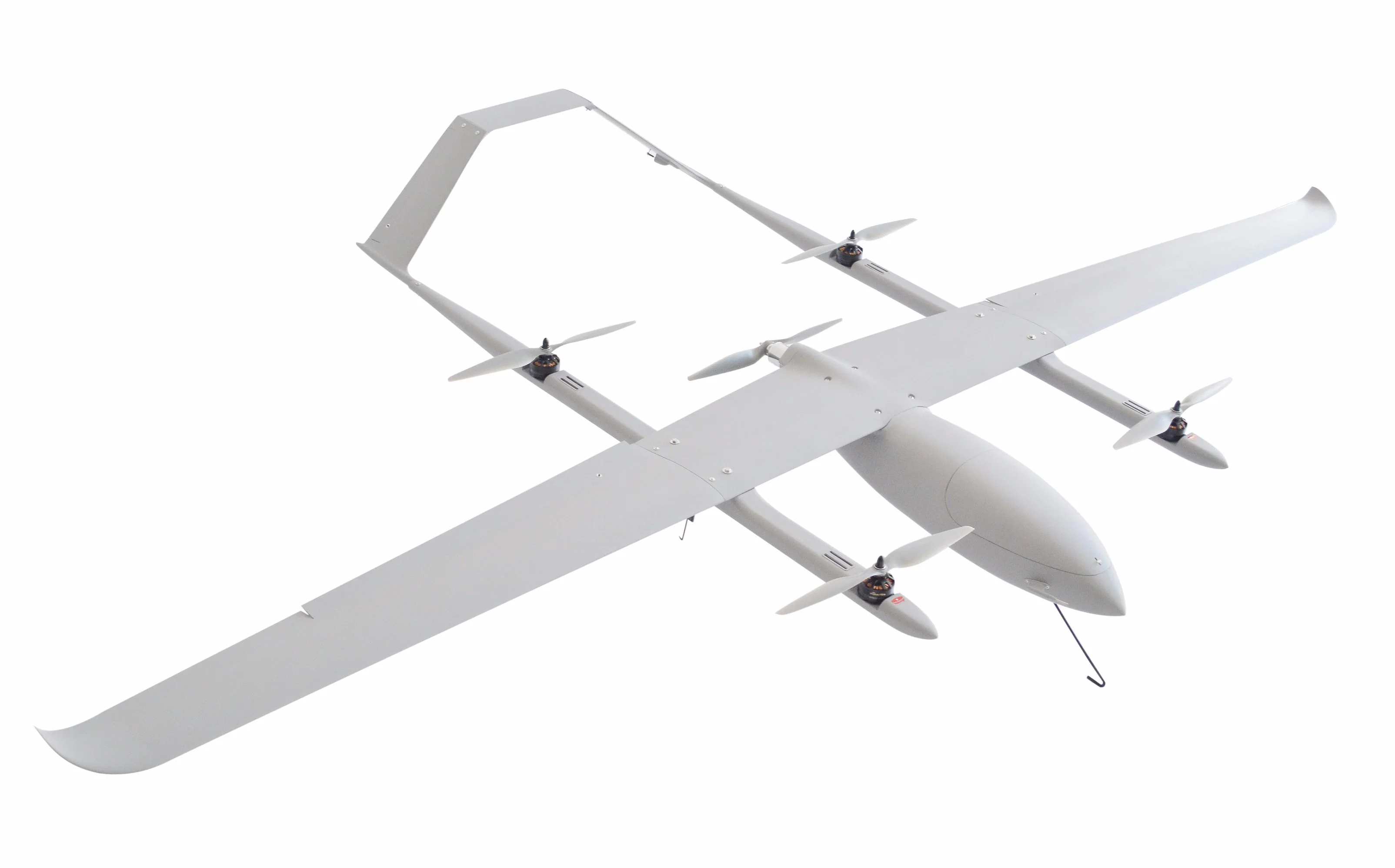 Vtol Fixed-Wing Uav, Gas and Electric Hybrid and Pure Electric Versions