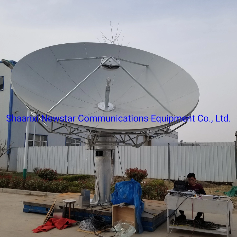 4.5m Ground Station C, Ku, Ka Band Satellite Communication Parabolic Antenna