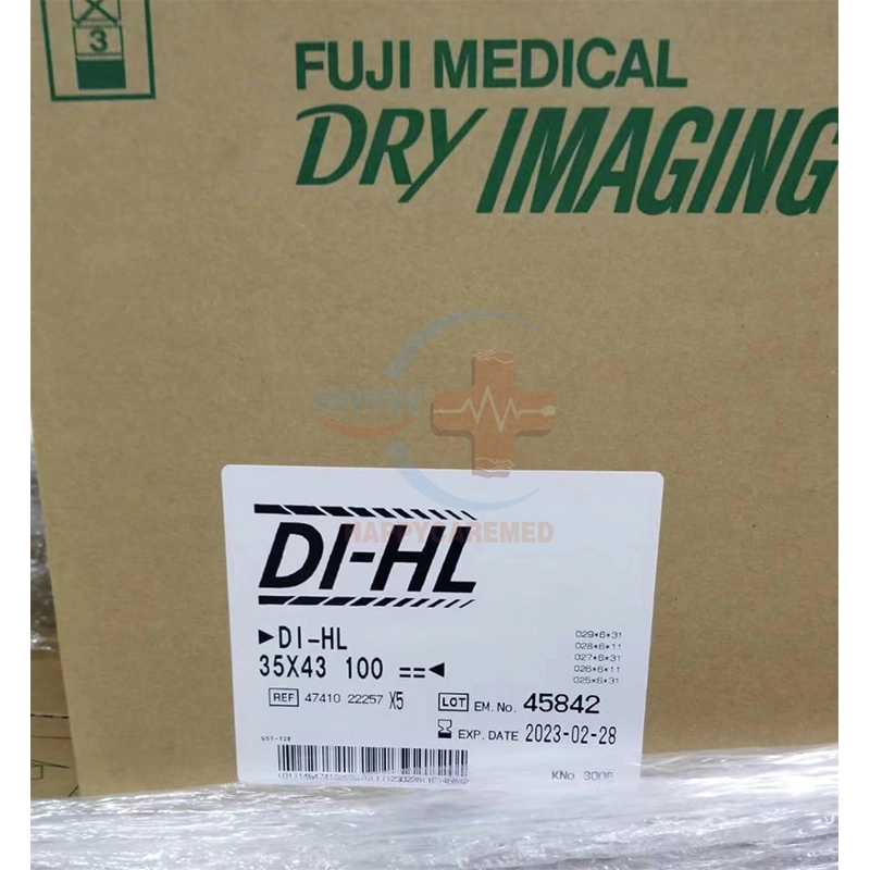 Fujifilm Di-Hl FUJI 8X10 à 10X14 14x17inch Medical Laser à sec d'imagerie thermique film à rayons X