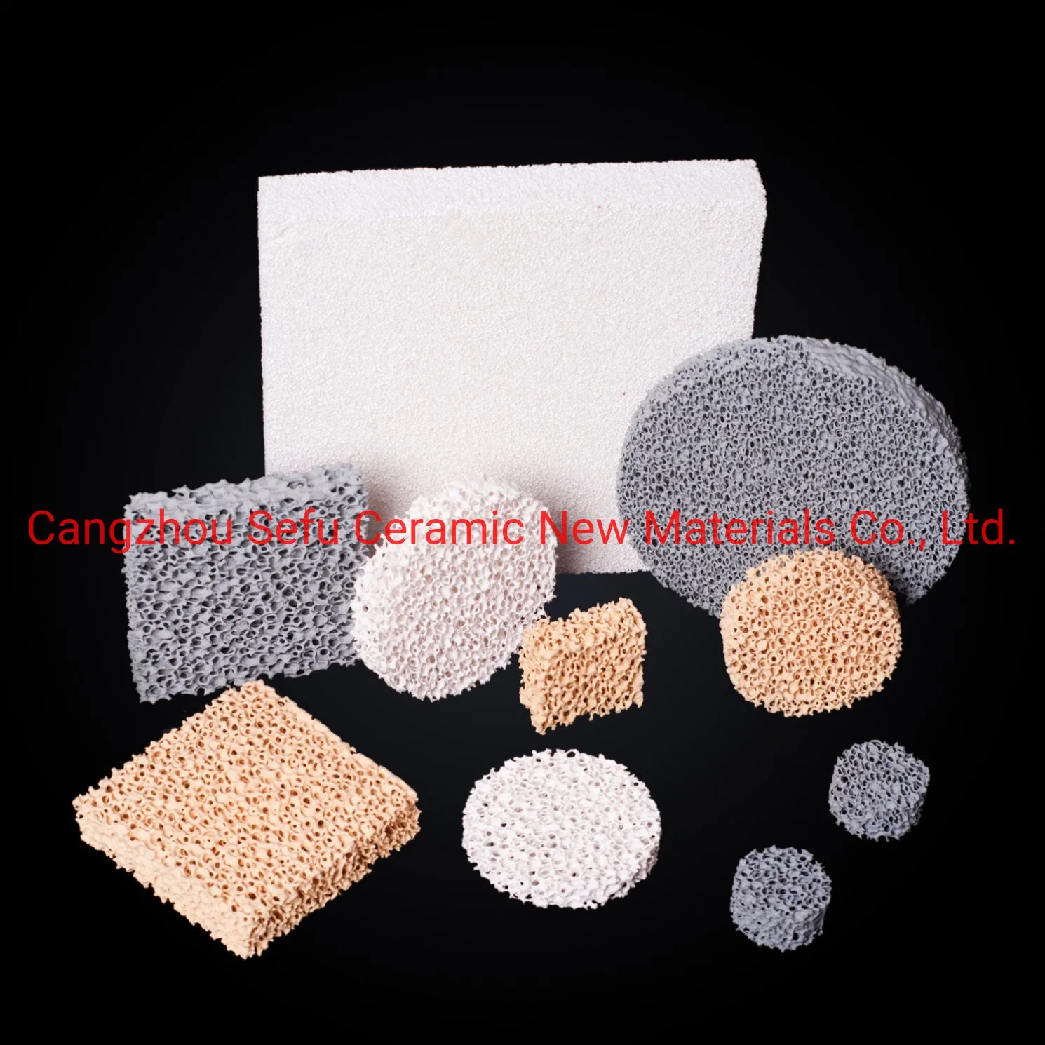 Foundry Industry Ceramic Foam Filter (Material: Alumina, Silicon Carbide, Zirconia,)