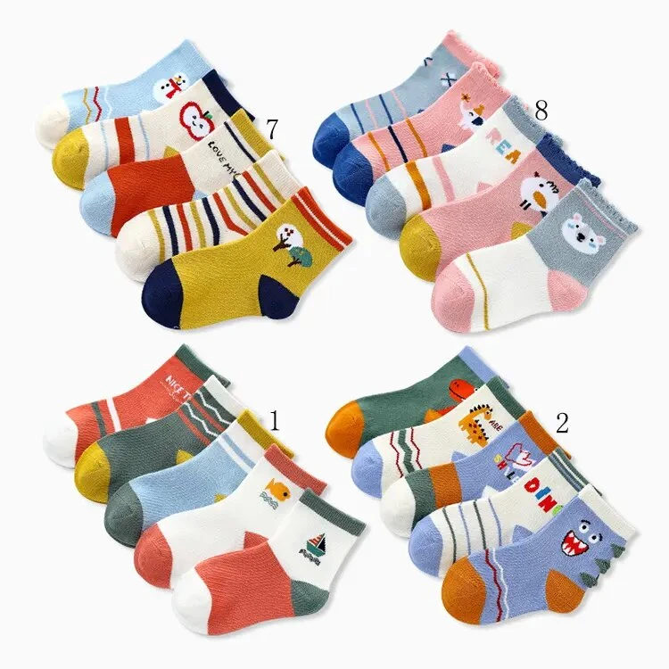 Children's Socks Wholesale/Supplier Spring and Autumn New Korean Baby Socks