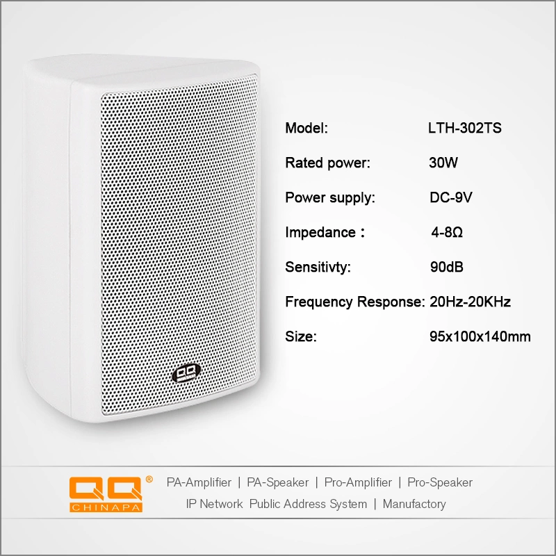 5 6 8 pouce sans fil Bluetooth et WiFi mur Plafond 8 ohms, le président