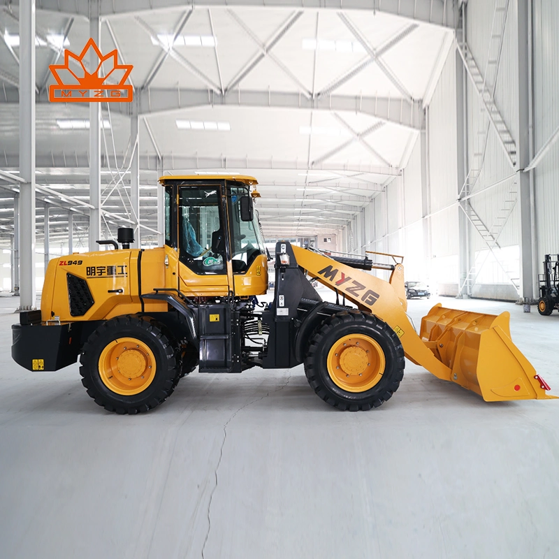 Low Price Front End Wheel Loader China Myzg Factory Hot Sale 2.2ton 1.2 1.8 M3 Small Wheel Loader for Farm