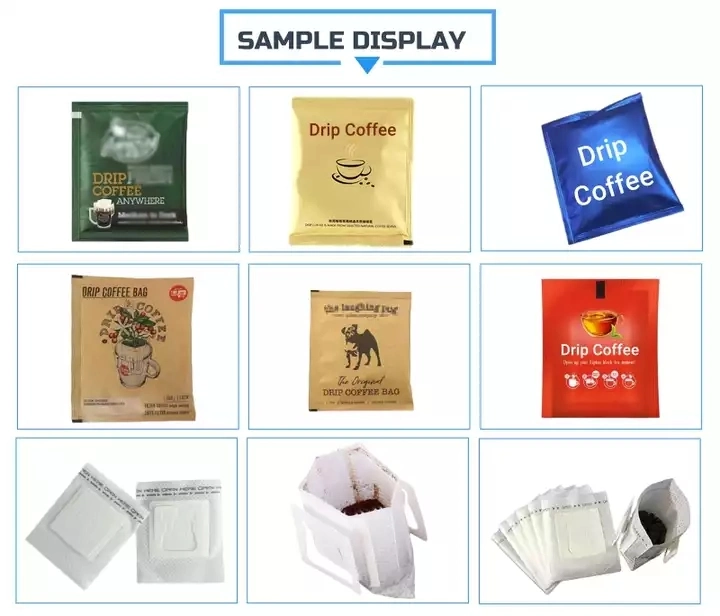 New Design Precision Drip Bag Coffee Packing Machine Filter Drip Ear Coffee Bag Packaging Machine