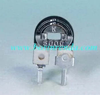 Varistor de 8mm del potenciómetro de recortador de Potenciómetro rotativo - pH0810