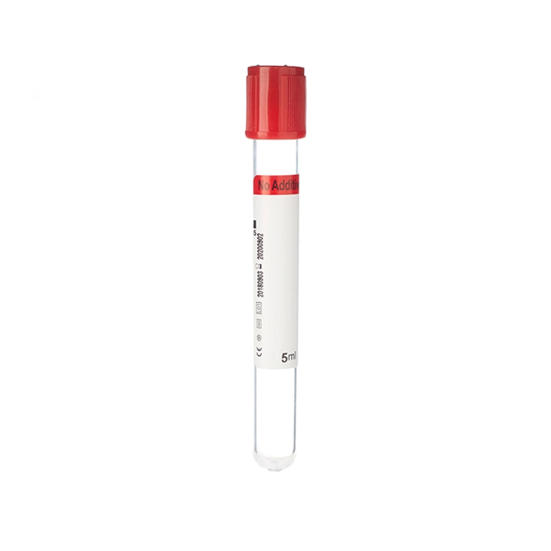 Hospital Vacuum Pet Glass Serum Blood Collecting Tube