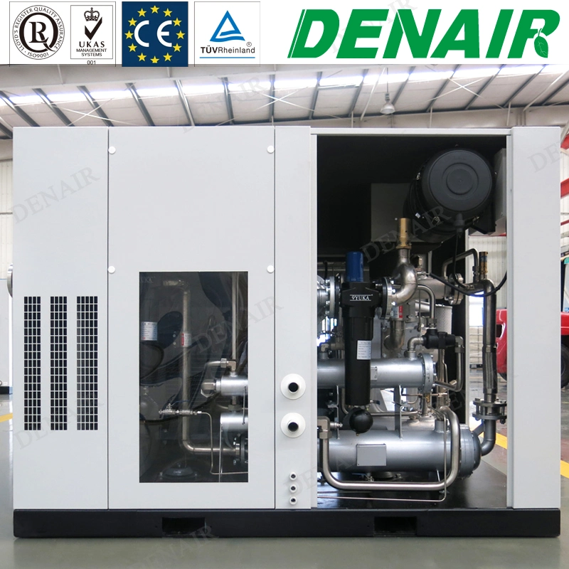 Dry Type None Oil Rotary Screw Compressor With Air Purification System