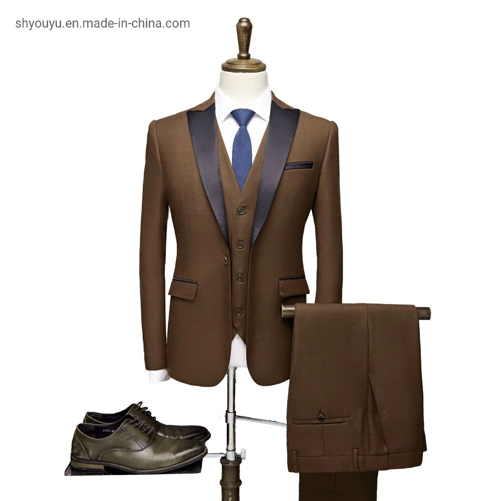 Apparel Clothing Bespoke Suit Coat Pant Tuxedo Wedding Suit Business Men Suit