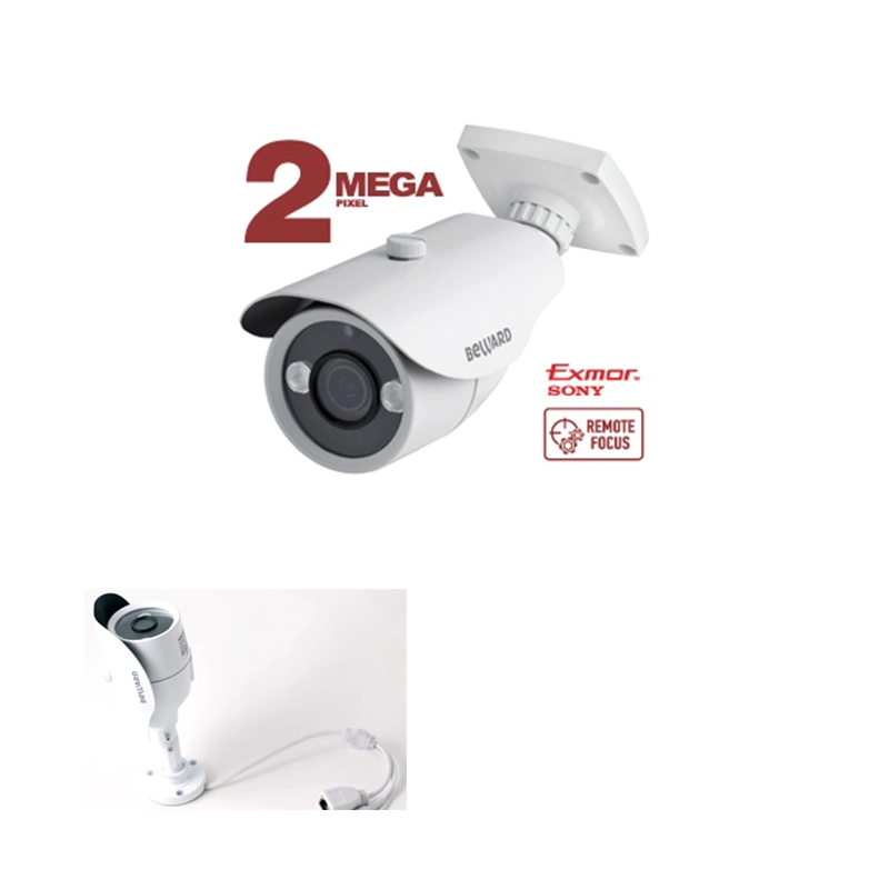 2 MP segurança CCTV digital impermeável IP da rede de câmaras bullet