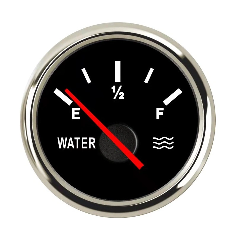 52mm Round Water Level Gauge with Analog 0-190ohm Input