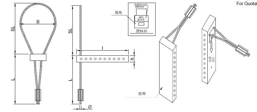 Connector Loop Box (galvanized steel)