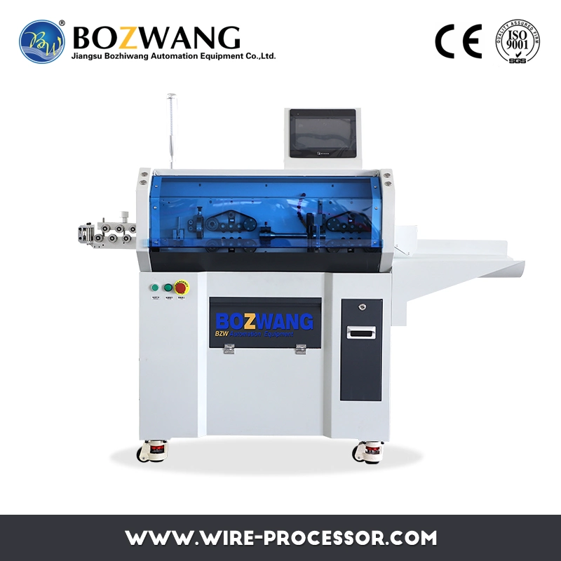 New Energy Computerized Full Automatic Terminal Crimping Machine/Cable Cutting and Stripping Machine for 70mm2 Wire with One Winding Unit