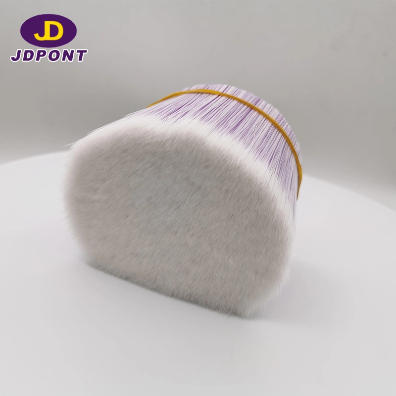 White Purple Cross-Section Brush Filament for Paint Brush Filament Jdfmc220#