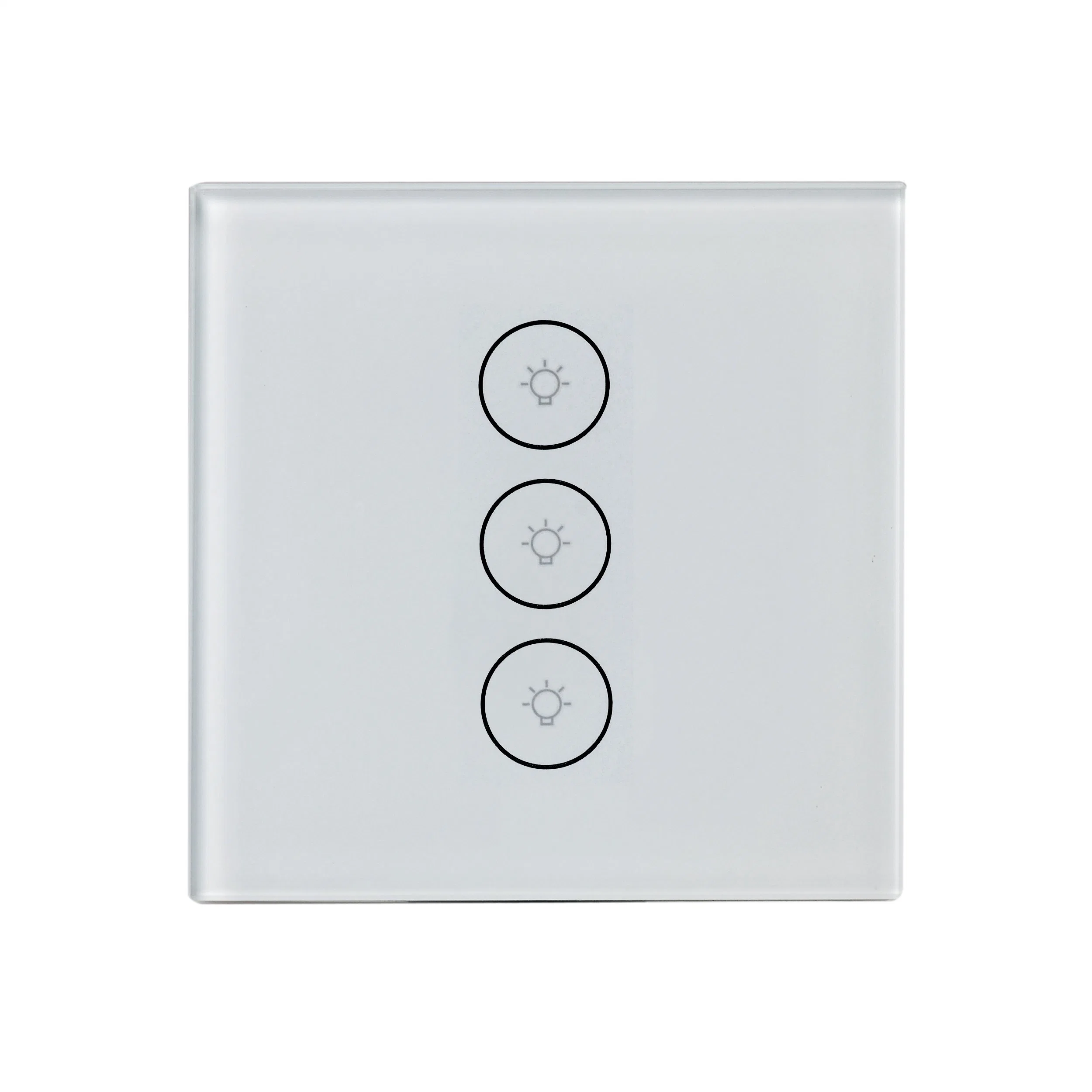 EU K Tuya Smart Life Zigbee3.0 WiFi APP 3 Gang Push Switch Electrical Switch