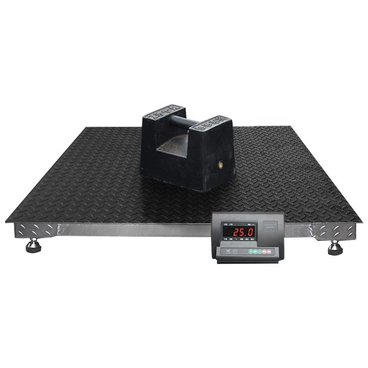 مقياس الوزن 2M*3M 3 طن مقياس الوزن High Precision Floor Scale Animal المقياس