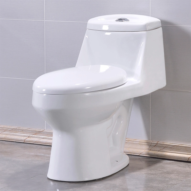 New Model Porcelain S Trap Closestool Home Bathroom Ceramic Wc One Piece Water Closet Toilet