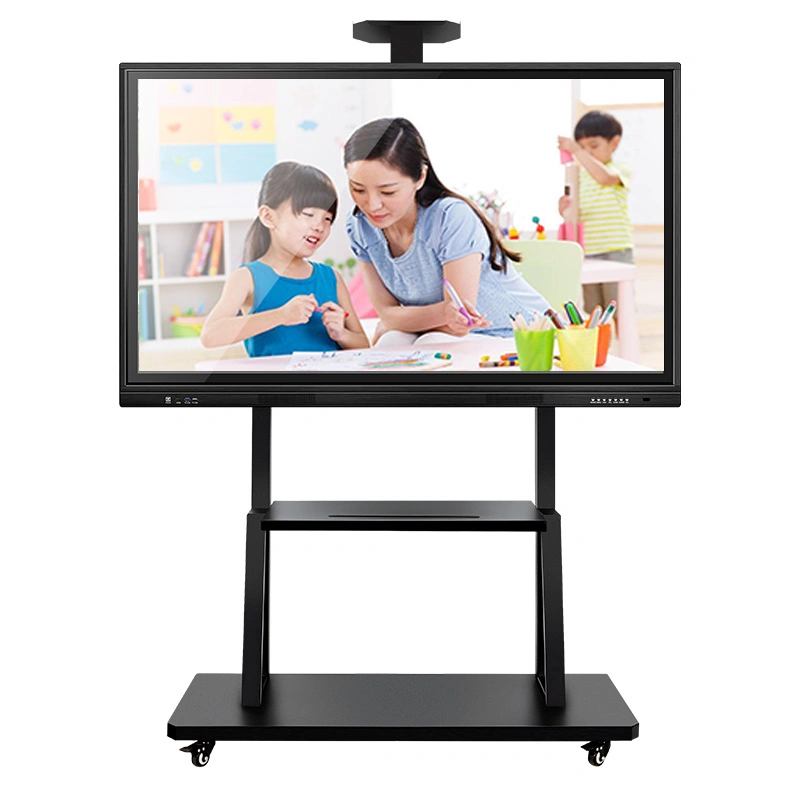 Free Standing Digital Interactive Touch Screen Smart Board for Education