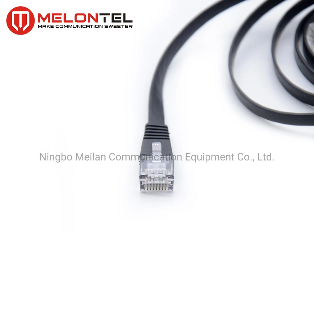 Cat. 5e Cat. 6 Ethernet Flat Cable RJ45 Connector LAN Cable