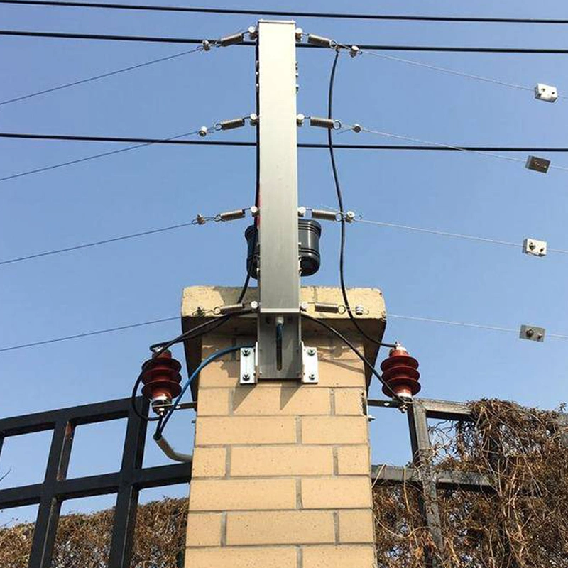 O gerador elétrico de tensão da tensão de alarme contra roubo de perímetro pólo integrado do controlador de alarme de tensão