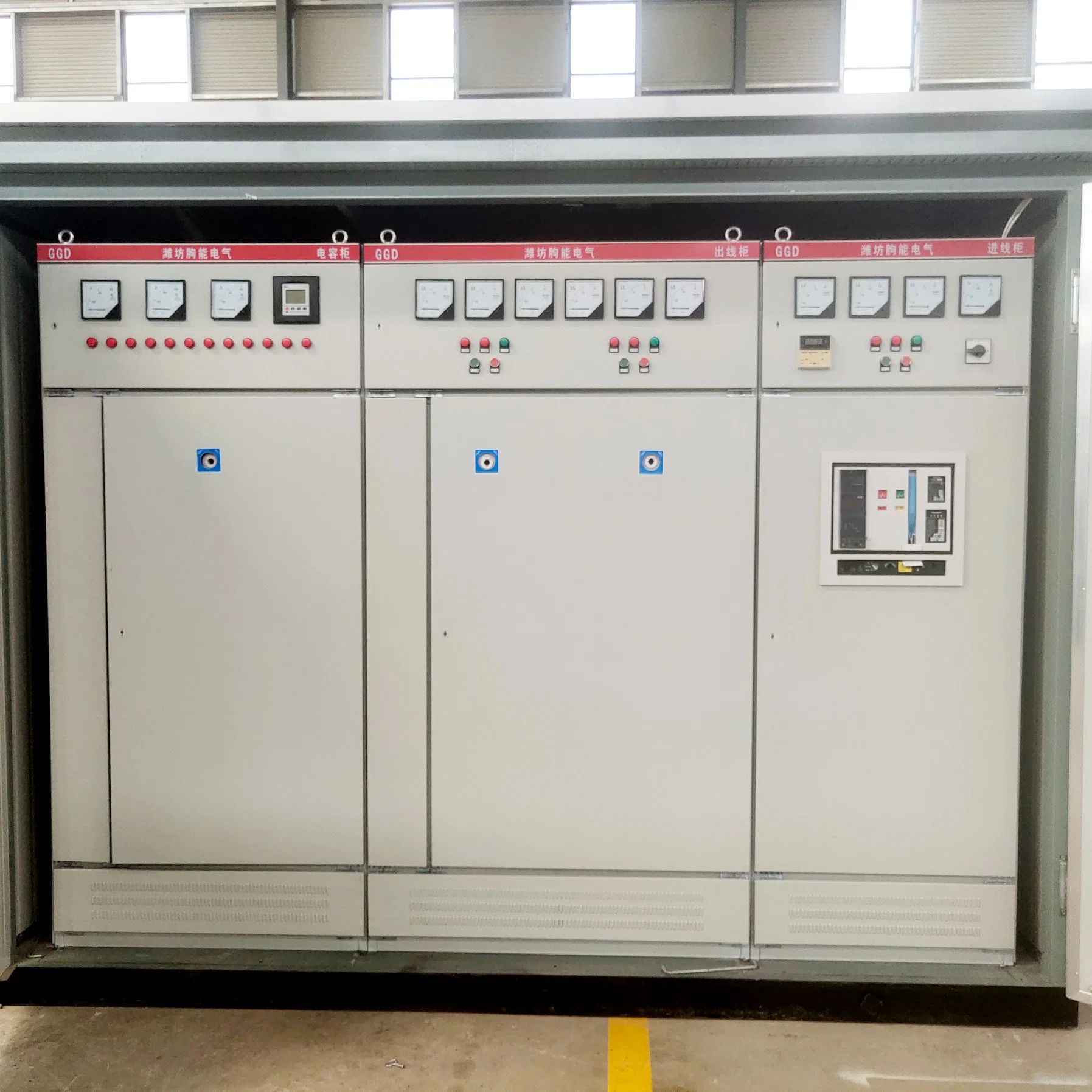 Quneng Brand Photovoltaic Grid-Connected Cabinet Ggd-Type AC Low-Voltage Distribution Cabinet