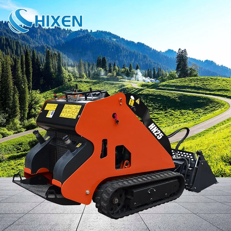 Reliable China Mini Construction Equipment Compact Skid Steer Loader CE EPA Euro5 Crawler Wheel Small Dingo Micro Track Loader Machines Cheap Price for Sale