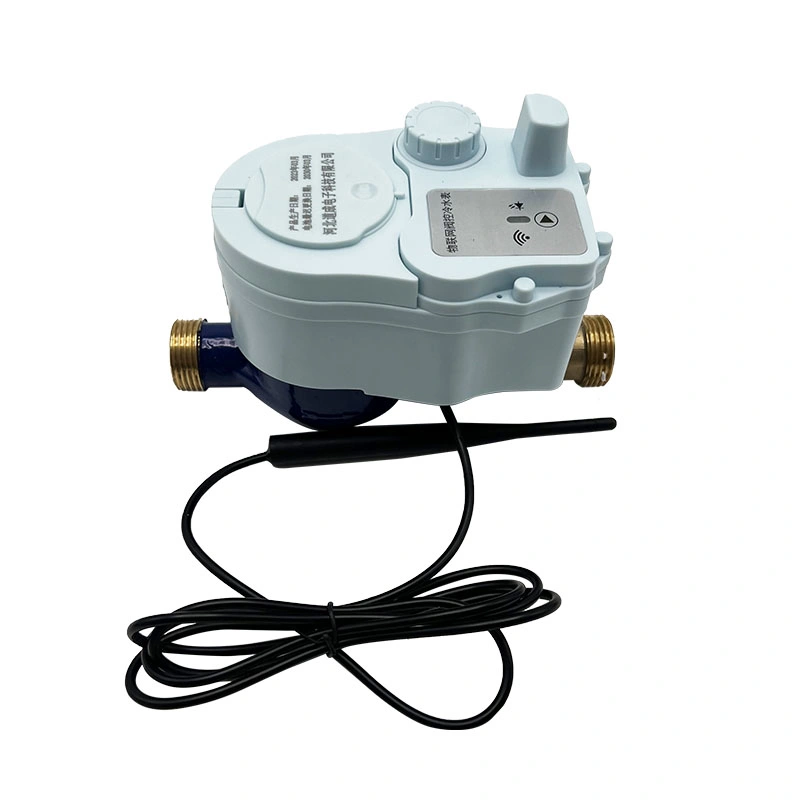 Medidor de flujo de agua de control de válvula MBus Smart no magnético IoT digital Medidor de agua