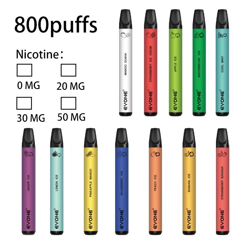 800 Puff Wholesale/Supplier Vaporizer 2% Nic CE RoHS E Cigarette