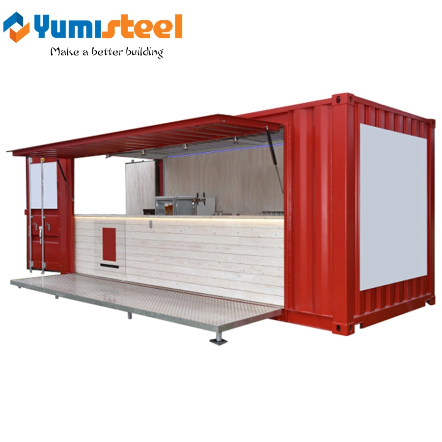 Quick Installation Sandwich Panel Shipping Container for Mobile Restaurant/Mobile Hospital/Prefab House