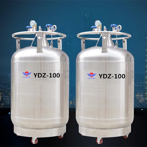 High Productivity Static Storage Cryogenic Nitrogen Container for Cell Culture