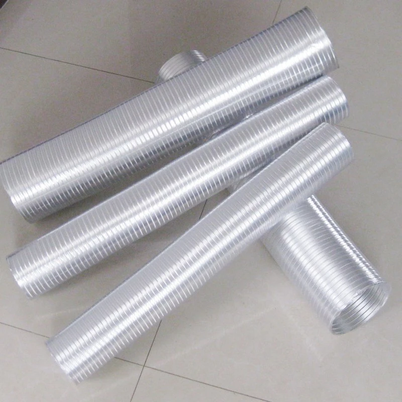 High Quality Flexible Aluminum Alloy Ventilation Duct Exhaust Air Pipe