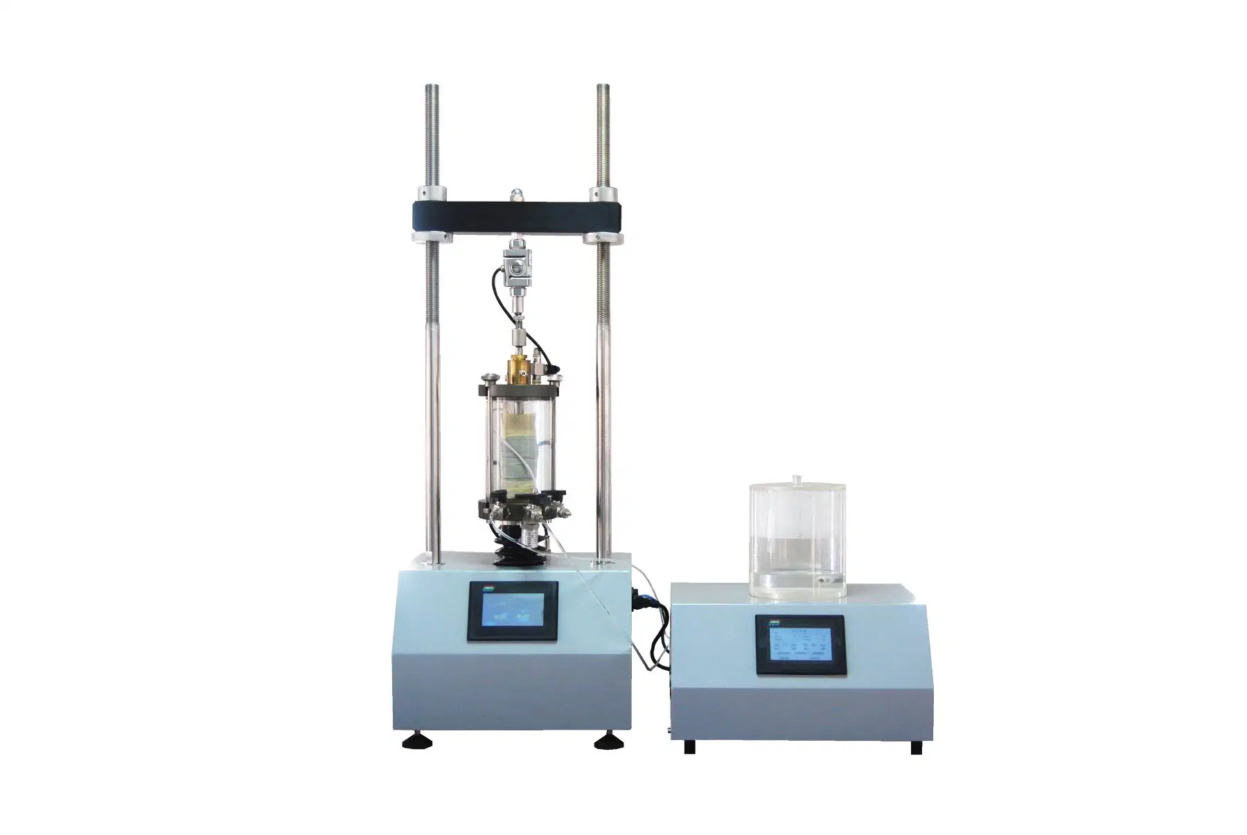 C001 Equipamento de investigação geotécnica Equipamento de teste triaxial totalmente automático Máquina Sistema para os padrões UU Cu CD ASTM e BS do solo Modelo