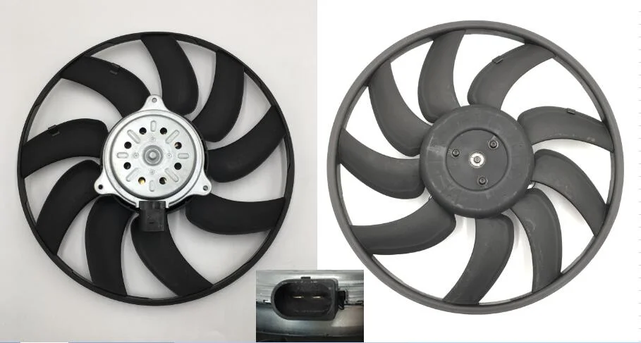 Auto Parts Radiator Cooling Fan for Audi, Swat, Skoda, Valkswagen 290mm 1K0959455dg