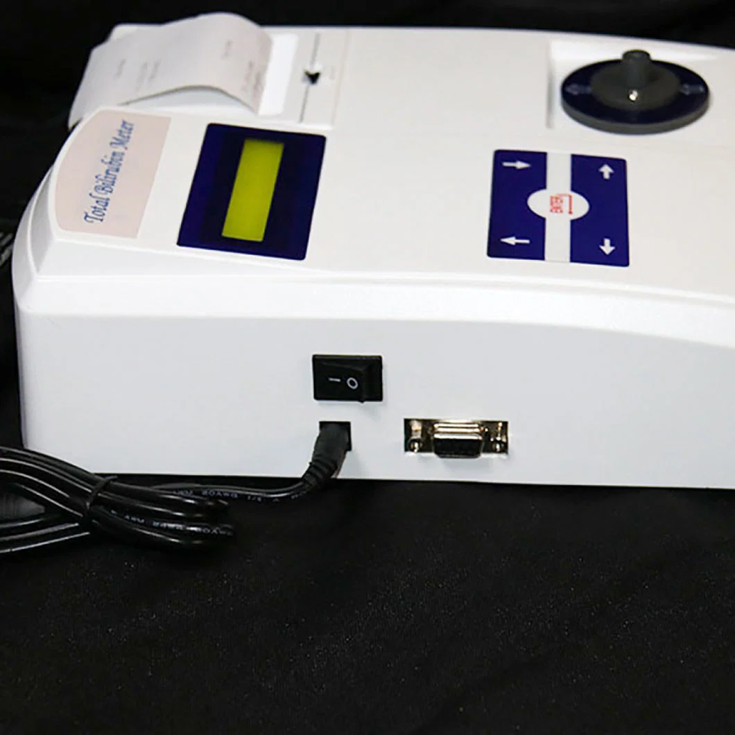 Nuevo medidor de bilirrubina total Neonatal Infant Test Detector de ictericia transcutáneo