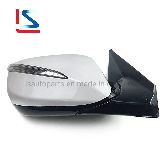 Espelho lateral automático para Hyundai Santa Fe IX45 2013-2015 Electric Com espelho retrovisor da luz 87610-2W011 87620-2W011