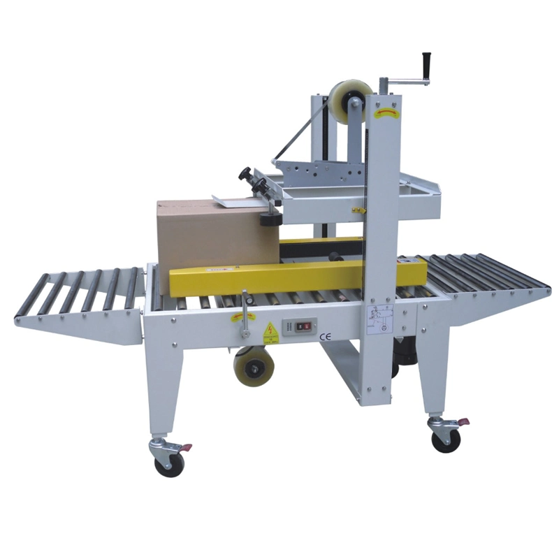 Food Carton Cardboard Box Case Package Autotape Sealing & Cut Packing Packaging Machinery