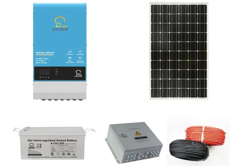 High Efficiency Complete off Grid Panel Energy PV Solar 5kw 10kw 50kw MPPT Inverter 48V DC to 220V AC Hybrid off Grid Solar Energy Power System