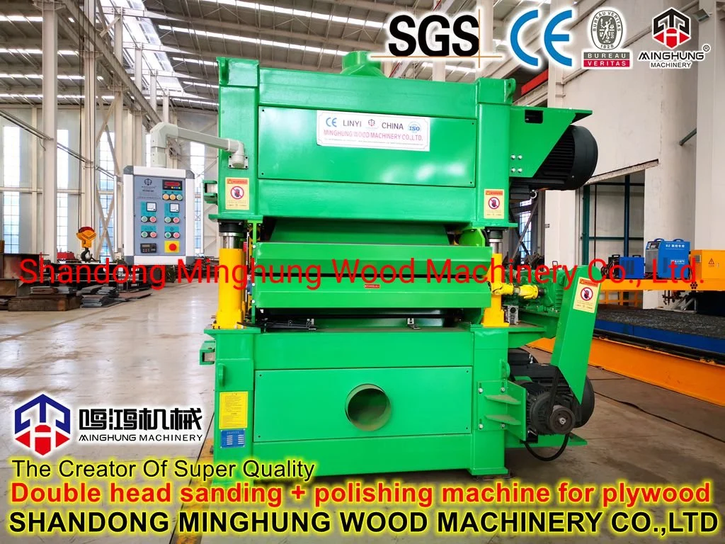 Double Sides Calibrating Machine for Sanding Plywood Thickness